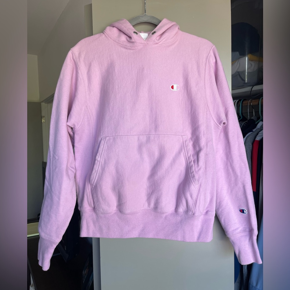 Champion reverse weave hoodie, size small